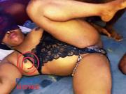 She said she wanted 3 dicks at the same time and she got what she wanted- sweet pussy