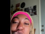 Family drama I walk to my stepsister on FaceTime Joi call I ask for a blowjob