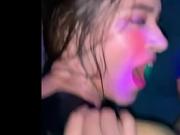 Latina has hard sex in the nightclub
