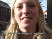 Dutch Chick Does It All In Public