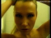 Blonde Gf In Shower