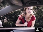PURE TABOO Desperate Hitchhiker In Trouble Kristen Scott Seduces Escaped Criminal To Save Her Life