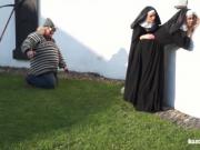 Catholic nuns and the monster