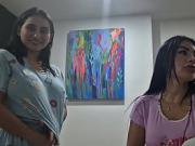 Movie night with my best friend and her stepbrothers ends in an orgy and cum in my pussy - ALEJANDRA PALACIOS