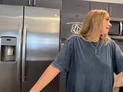Fucking My step Brothers Hot Blonde Girlfriend - Khloe Kapri - FantasyPOV