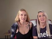 Desperate Amateurs Alex Misty and Misty Meaner get their big tits and tight milf pussies banged hard