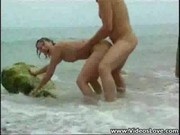 Anal on the Beach with a Hot Chick