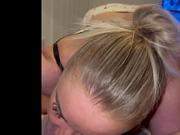 Step sister make great blowjob