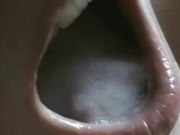 Swallowing cum