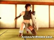 3d teen ninja fingered!