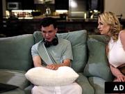 ADULT TIME - MILF Rachael Cavalli Catches GOONER STEPSON Jerking Off & DECIDES TO GOON WITH HIM!