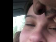 Lesbian bestfriend gets wet during a training session and bends over