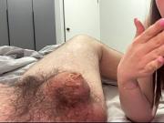 Damn&comma; this is the first time in my life I've seen such a tiny penis&period; The hairy dick is only 2 cm&period;