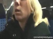 Fucking on a public train