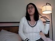 Shy Nerdy Asian Girlfriend Tofu Is a Secret Nympho