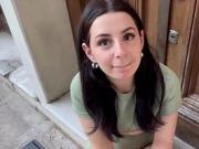 Tourist seeks horny girl to film while fucking her - Almendra Gala