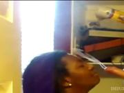 Throat Fucking His Black Dorm Roommate!