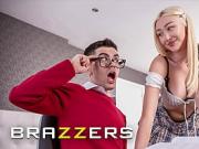 BRAZZERS - Sexy Blonde Frances Bentleyâ€™s Private Lessons With Her Roommate Jordi Turn Into Hardcore Fucking
