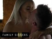 FAMILY SINNERS - Heartbroken Stepdaughter Learns What Real Pleasure Feels Like From Her Stepdadâ€™s Thick Cock