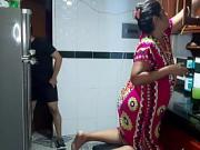 Trying My Stepmother's Delicious Pussy in the Kitchen. Full Video