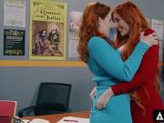 MOMMY'S BOY - Shocked Boy Discovers Stepmom Lauren Phillips' Redhead Affair With Teacher Siri Dahl