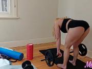 POV spy on my workout