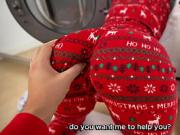 the best Christmas gift is: step sister stuck in a washing machine!
