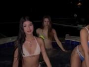 My first lesbian threesome! Emma Rouse & Alanna White