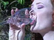 Audrey hollander drinks piss