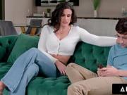 ADULT TIME - Sexy StepMILF Penny Barber Helps Pathetic Stepson By Letting Him Fuck Her RAW!