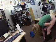 Blondie pounded by pervert pawn keeper at the pawnshop