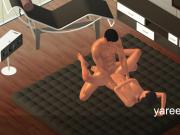 Free to Play 3D Multiplayer Sex Game! 80+ Sex Positions for You! Fuck with Other Gamers Worldwide!