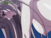 Hentai teen with huge tits gets covered of cum at Topheyhentai.com