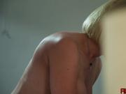 Blonde milf Kaylynn Keys invites Jay Bangher inside her house
