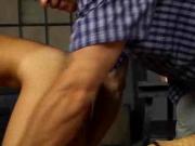 Naughty Asian chick sucks and gets ass fucked b...