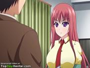 Hentai busty young girl enjoys hardcore sex at Topheyhentai.com