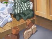 Horny busty girl gets big creampie at Topheyhentai.com