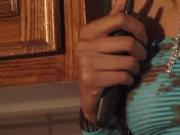 Tiffany Mason fucks in her kitchen