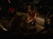 Daring Blonde Makes Love On Vehicle Outdoors