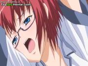 Hentai college girl gets fucked hard by horny guys at Topheyhentai.com