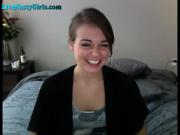 Sammii1 Shy Teen Dances And Masturbates On Webcam