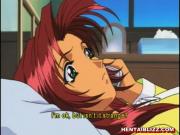 Coed hentai with bigboobs hot poked pervert guy