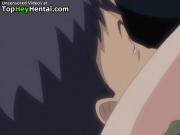 Hentai busty girl fucked in rough group sex at Topheyhentai.com