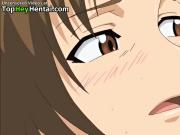 Hentai busty horny girl fucked in hardcore group sex at Topheyhentai.com