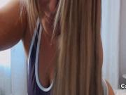 Big Tits And Ass Babe Fucking Her Pussy on Cam