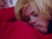 Throat-fucked blonde Barbarella gets fucked in wild threesome