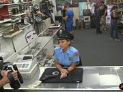 Law enforcer gets banged by pawn keeper at the pawnshop