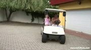 Adorable Girl Being Fucked At Golf Court