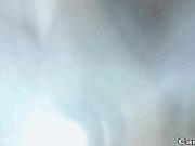 Thick BLonde Dildos Her Mouth and Pussy