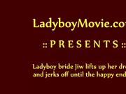 Ladyboy Bride Jekring Off